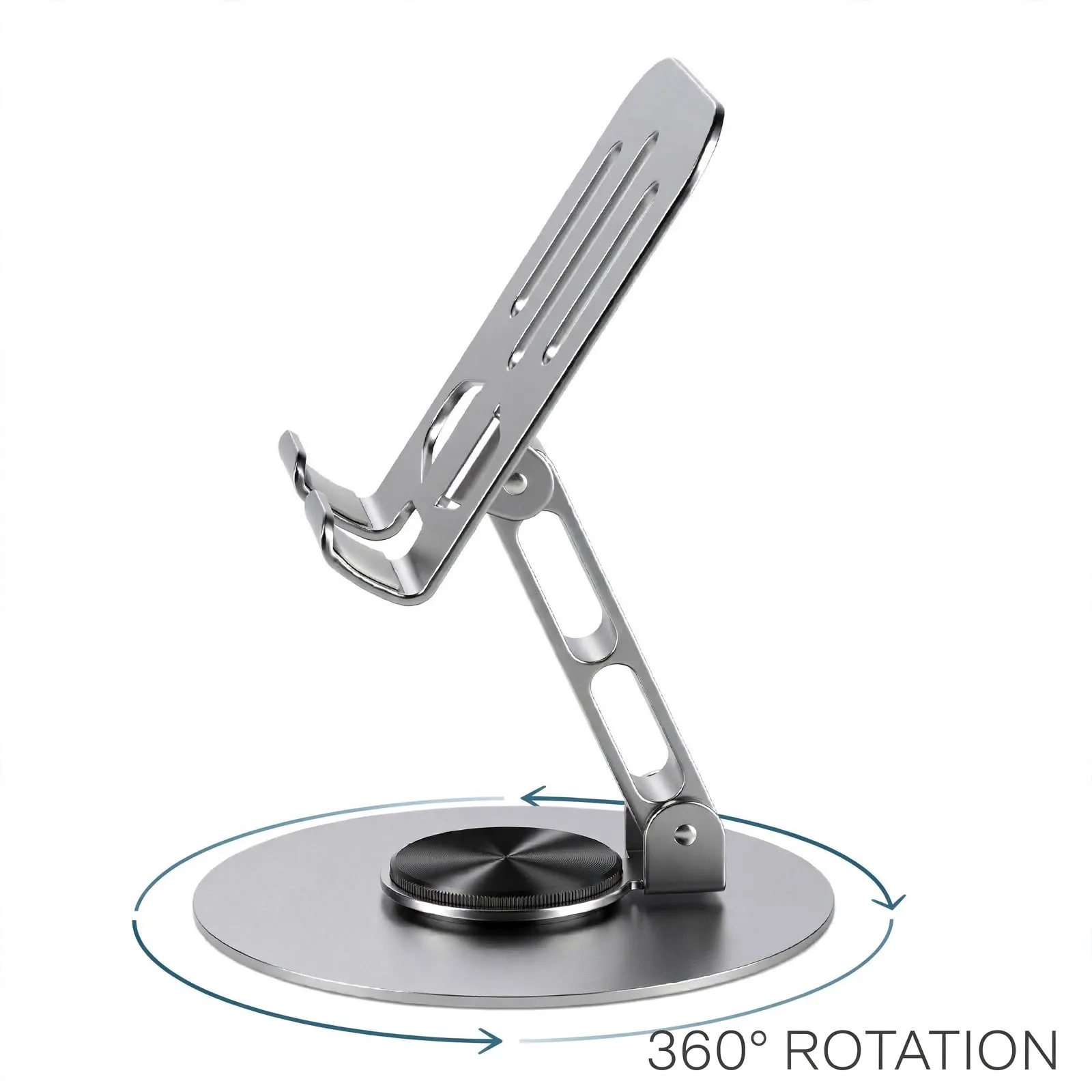 Mobile & Tablet Stand | 360° Rotating Metal | Premium Quality